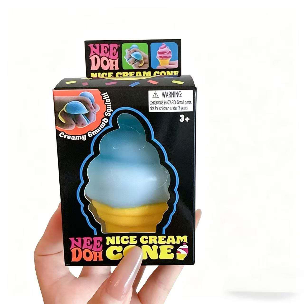 NeeDoh Nice Cream Cone Squishy