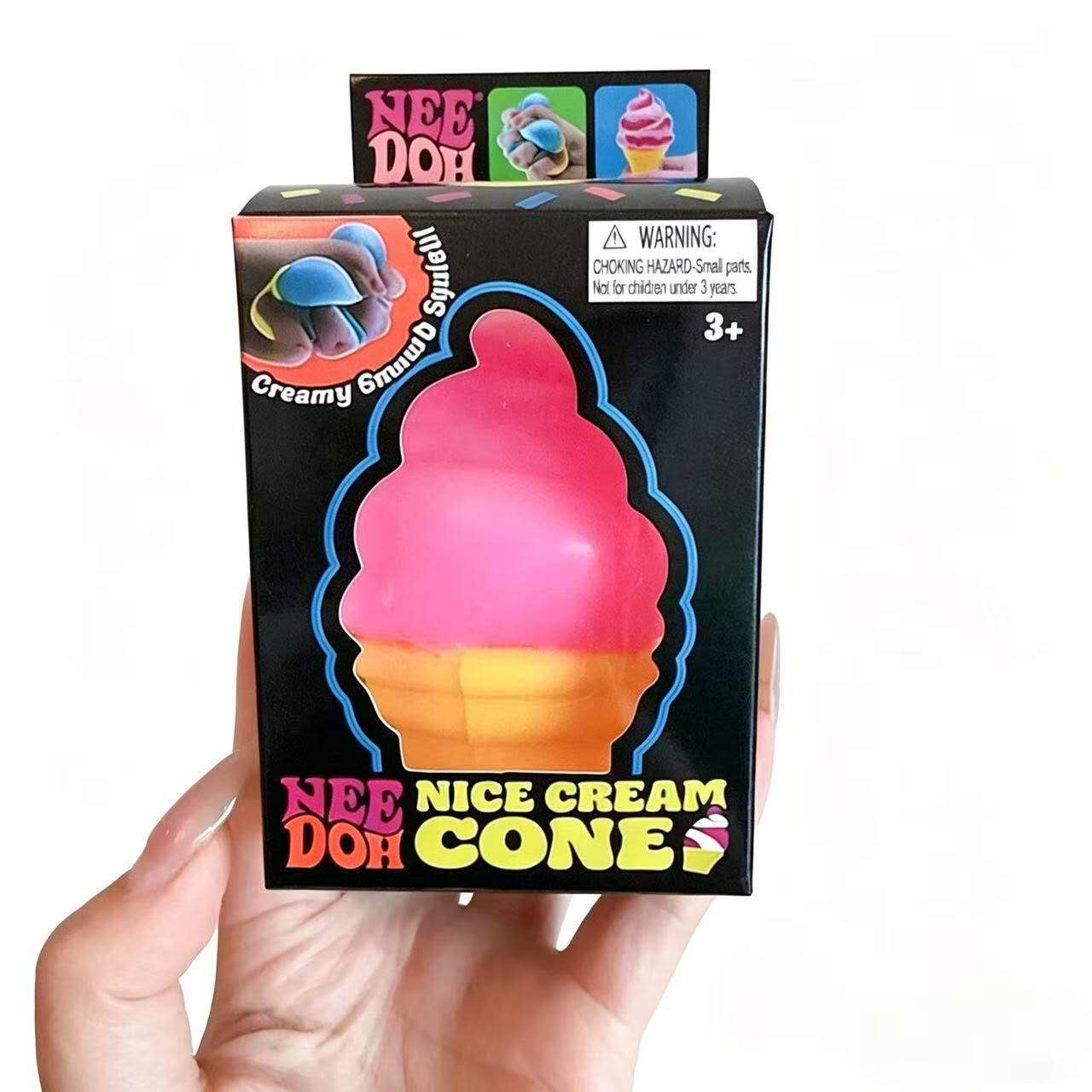 NeeDoh Nice Cream Cone Squishy