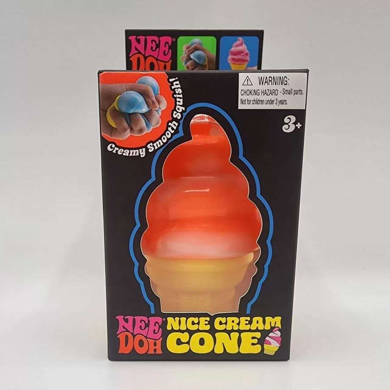 NeeDoh Nice Cream Cone Squishy