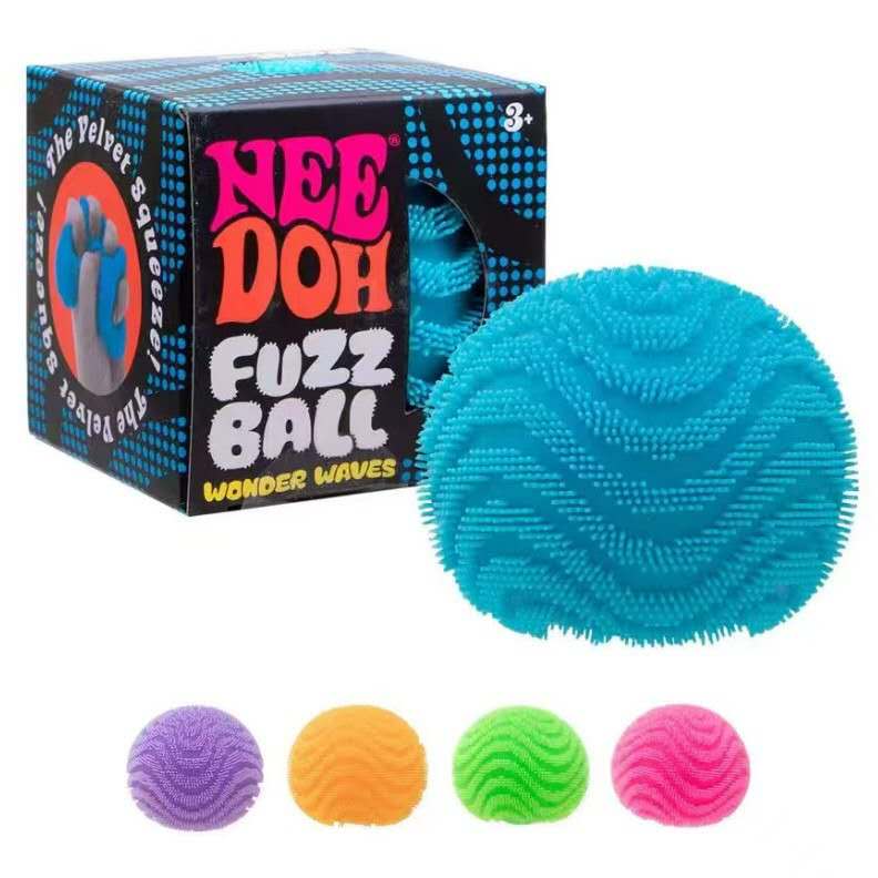 Needoh Fuzz Ball Squishy Toy