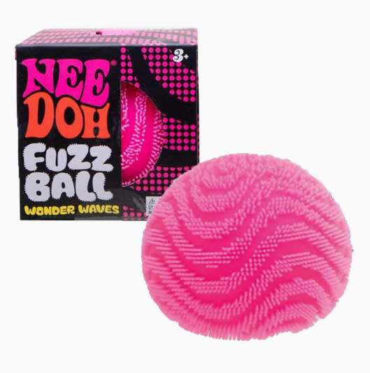 Needoh Fuzz Ball Squishy Toy