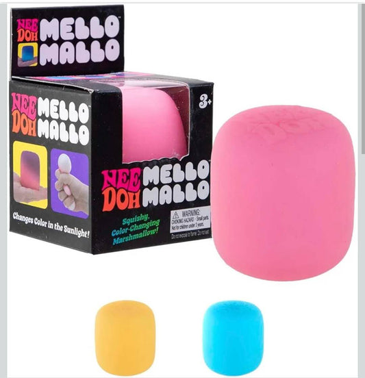 Needoh Mello Mallo Color change Squishy