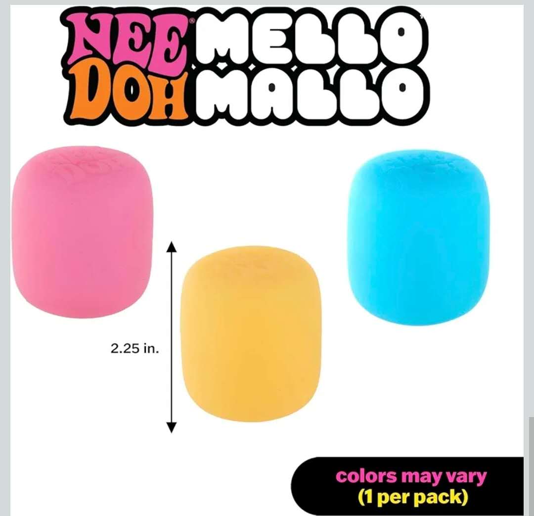Needoh Mello Mallo Color change Squishy