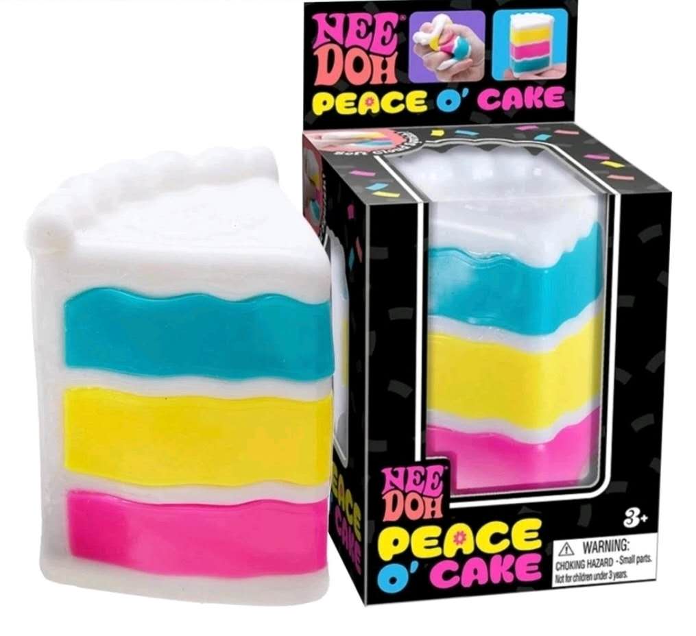 Needoh Peace O' Cake Squishy Slow Rising Squishy