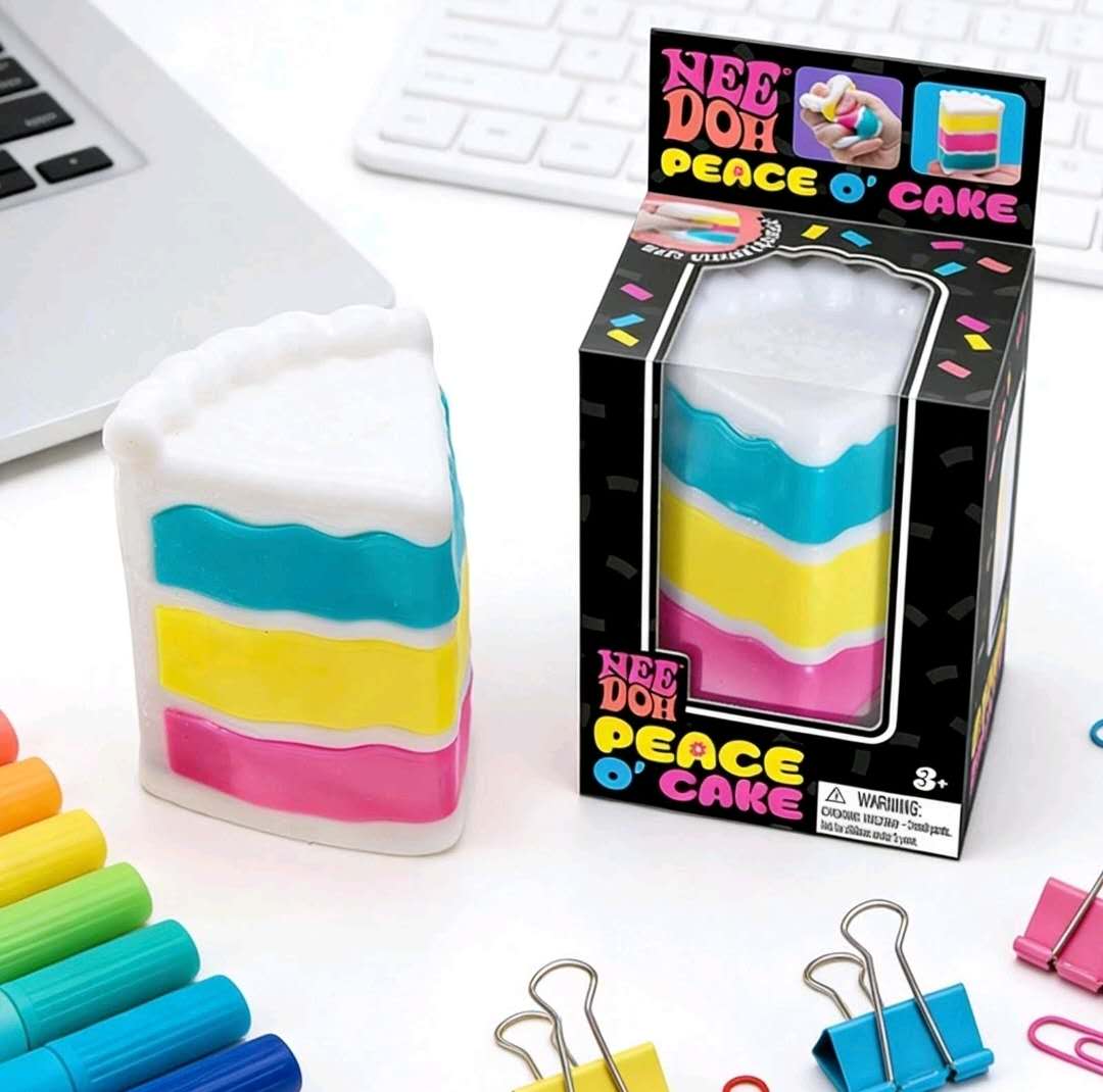 Needoh Peace O' Cake Squishy Slow Rising Squishy