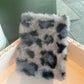 Fluffy Leopard Notebook
