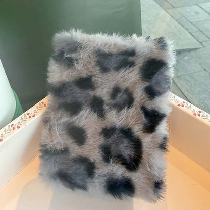 Fluffy Leopard Notebook