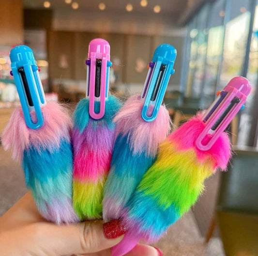 Raibow Fluffy pen