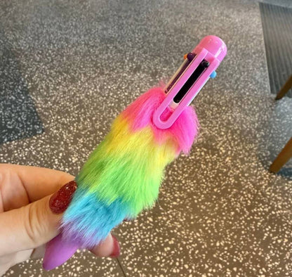 Raibow Fluffy pen