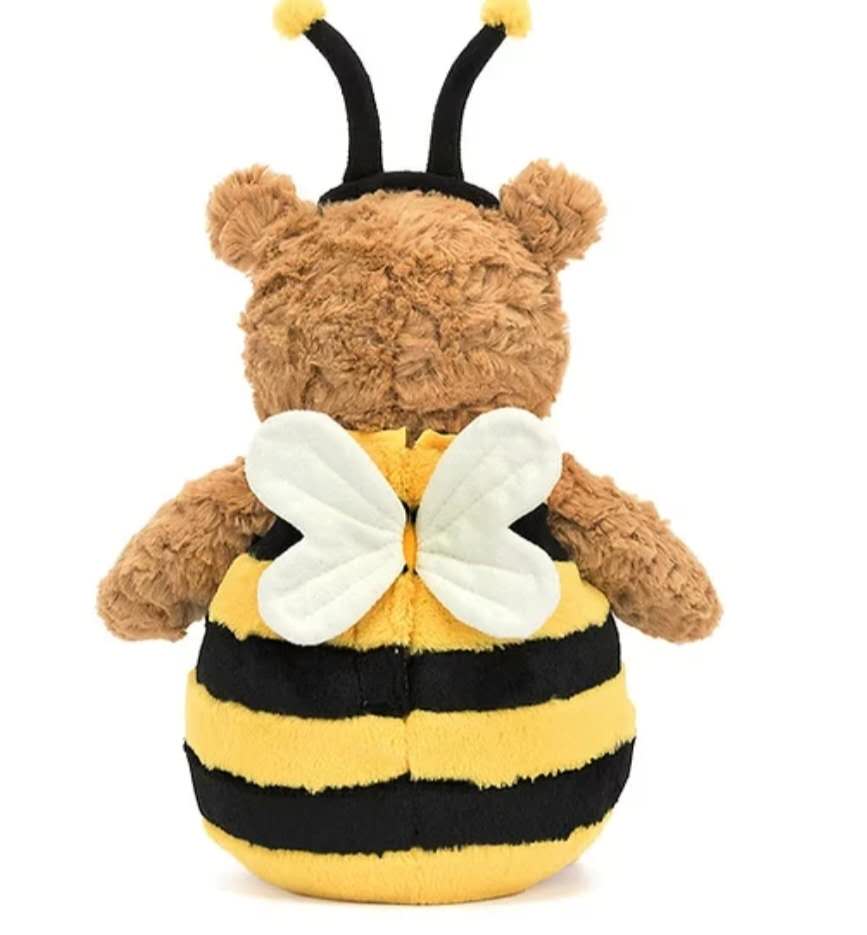 Jellycat Bartholomew Bear Bumblebee Outfit 26cm