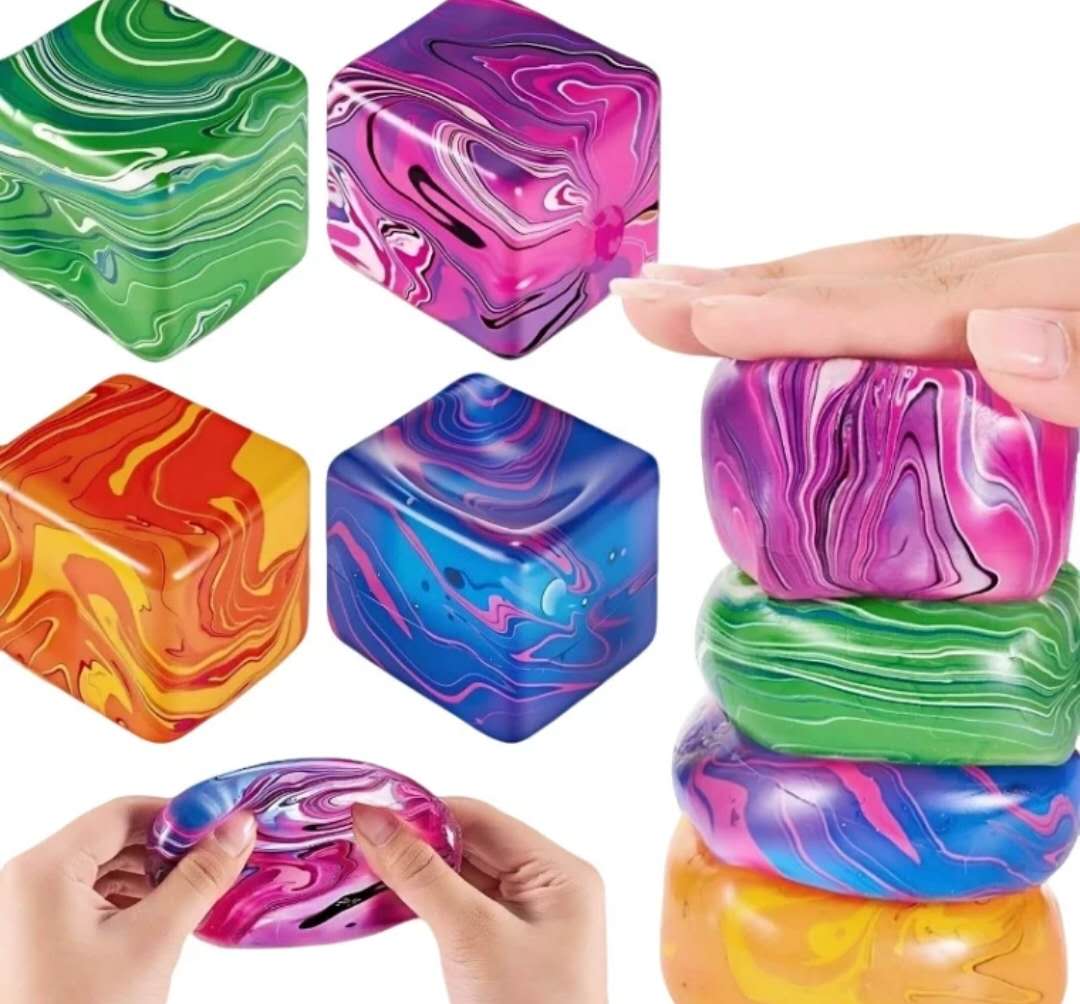 Cube Squishy Slowing Rising Squishy