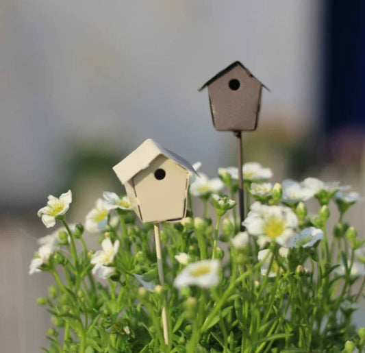 Fairy Garden Accessories Birdhouse Garden Stake