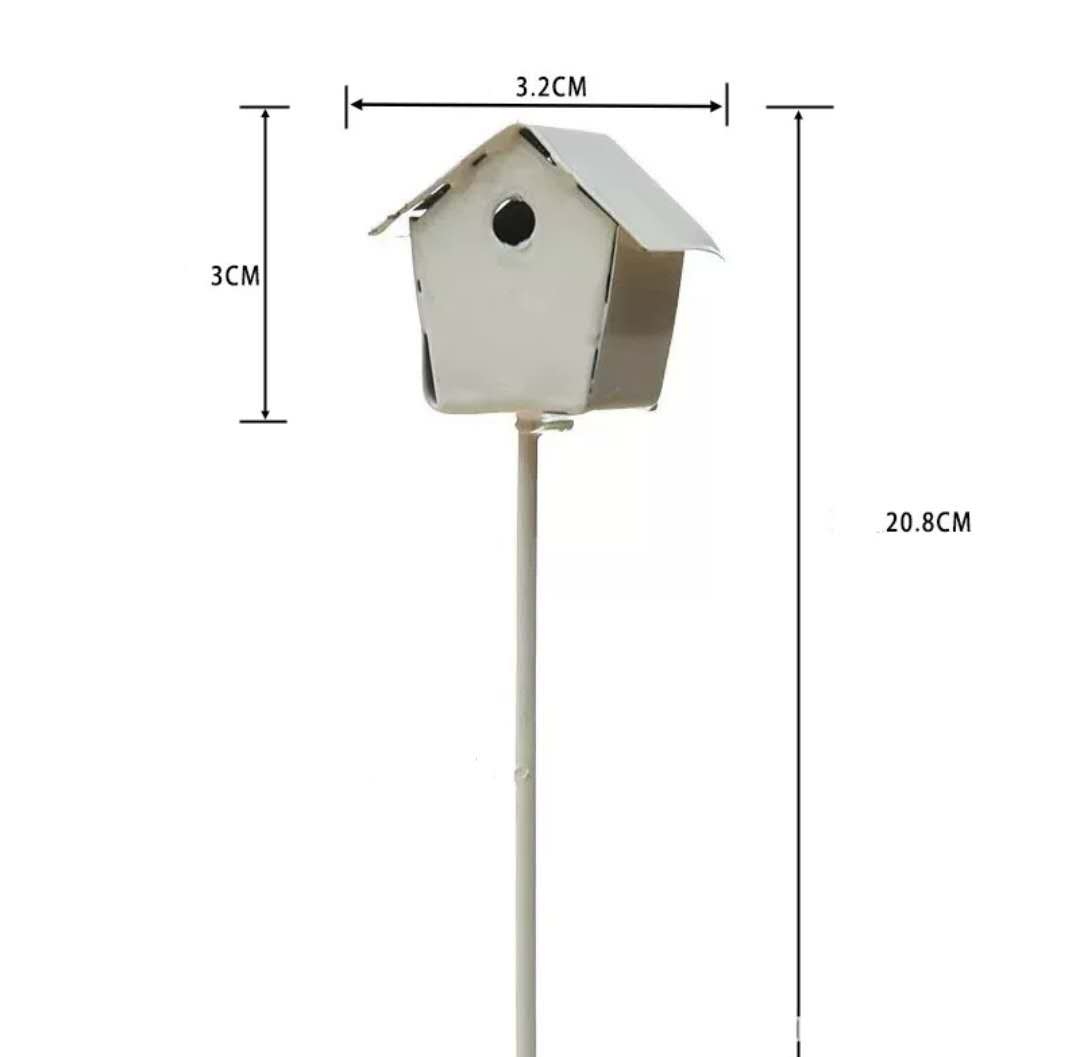 Fairy Garden Accessories Birdhouse Garden Stake