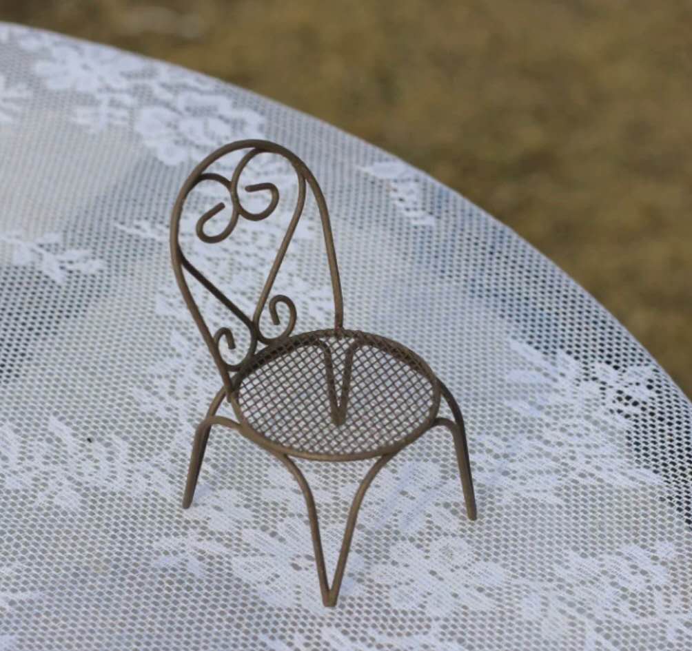 Fairy Garden Accessories Table and chair Umbrella
