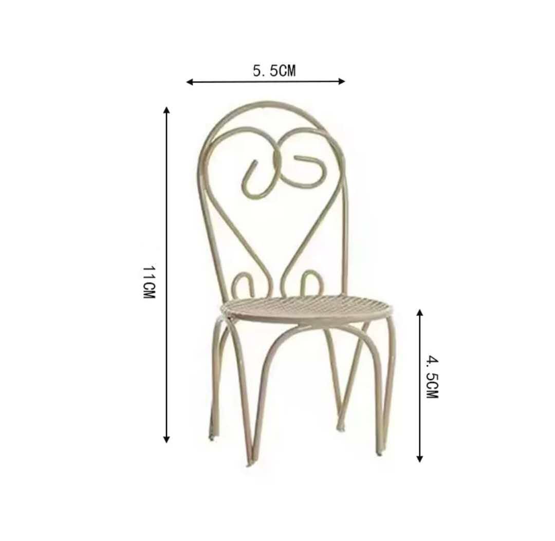 Fairy Garden Accessories Table and chair Umbrella