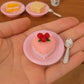 Fairy Garden Accessories Cake with plate spoon