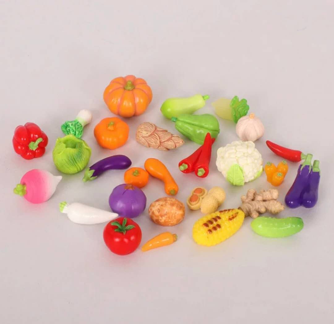 Fairy Garden Accessories Vegetable Chili Ginger Cabbage Sweet pepper potato