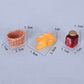 Fairy Garden Accessories bread with jam basket