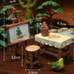 Fairy Garden Accessories Painting set table chair easel