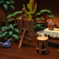 Fairy Garden Accessories Painting set table chair easel