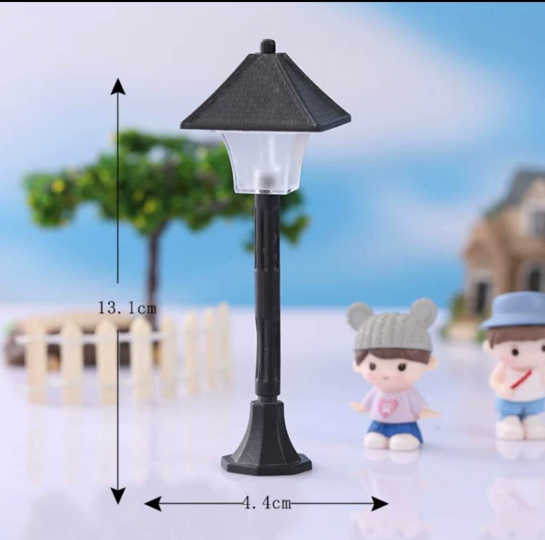 Fairy Garden Accessories Road Lamp
