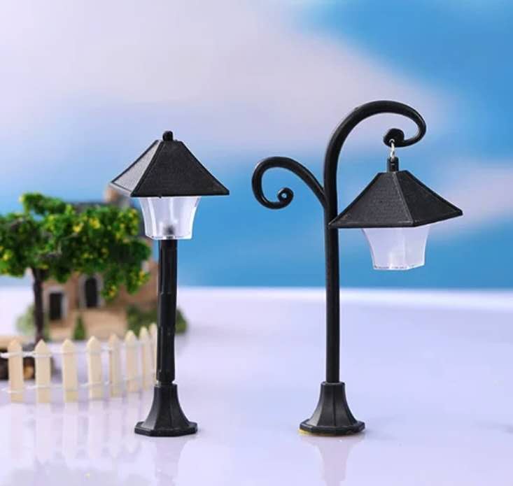 Fairy Garden Accessories Road Lamp