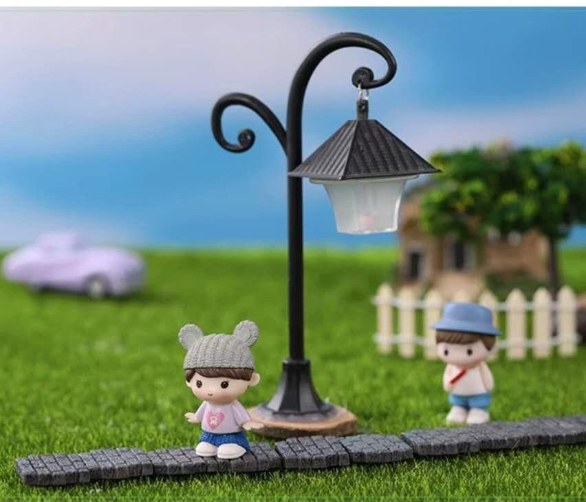 Fairy Garden Accessories Road Lamp