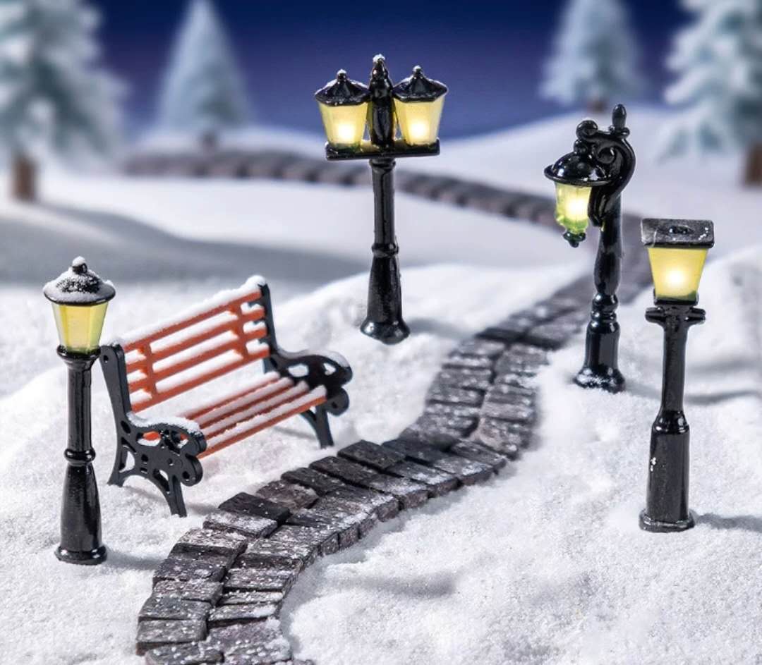 Fairy Garden Accessories Road Lamp