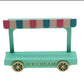 Fairy Garden Accessories ice cream cart
