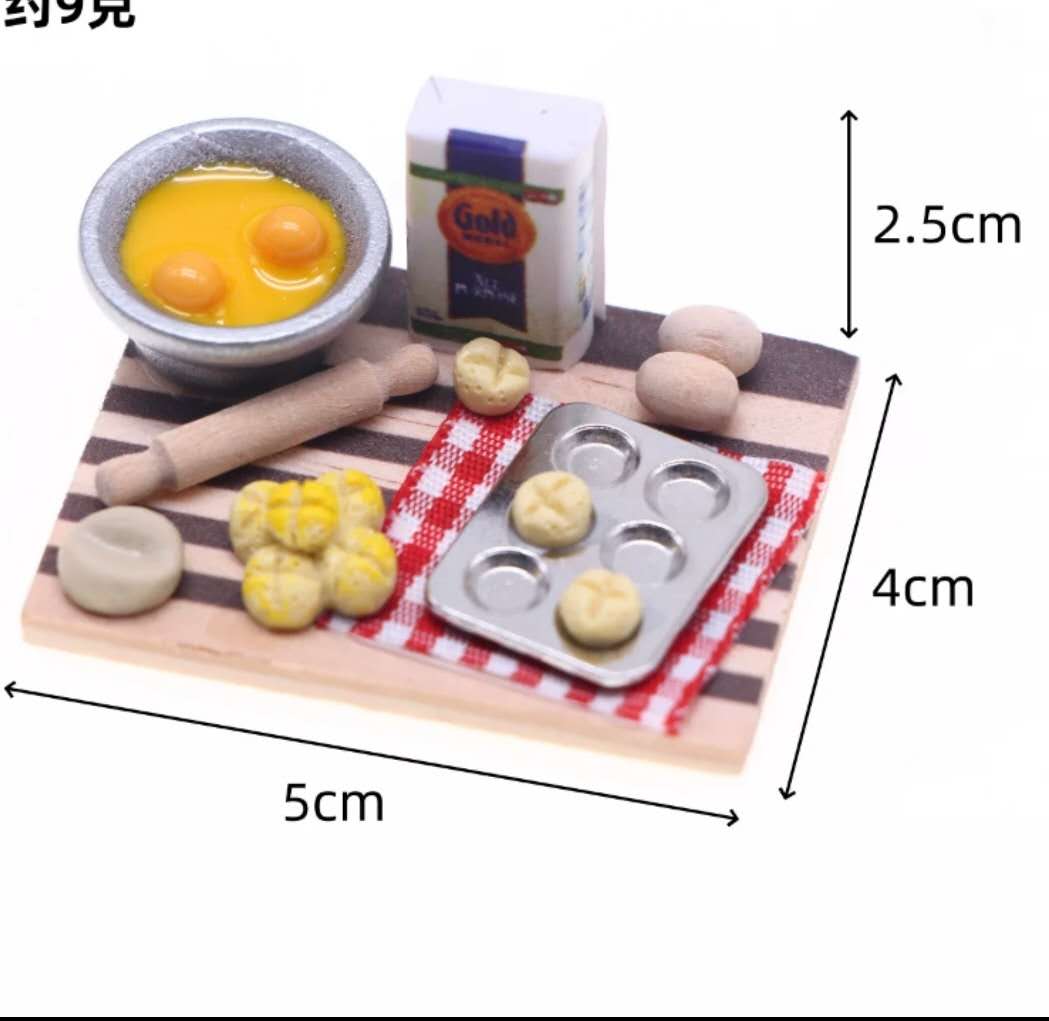 Fairy Garden Accessories bakery set flour set