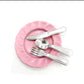 Fairy Garden Accessories knife fork spoon plate
