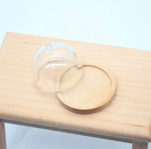 Fairy Garden Accessories cake holder with lid