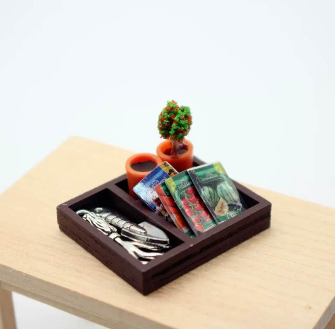 Fairy Garden Accessories plant set with shovel