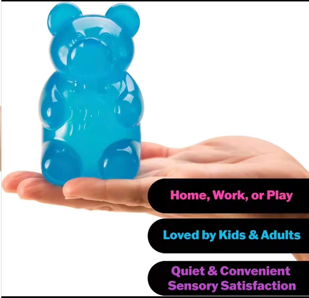 Needoh Gummy Bear Squishy Slow Rising Squishy