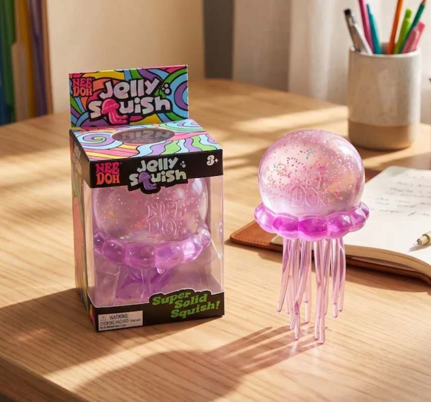Needoh Jelly Squish Jellyfish Squishy