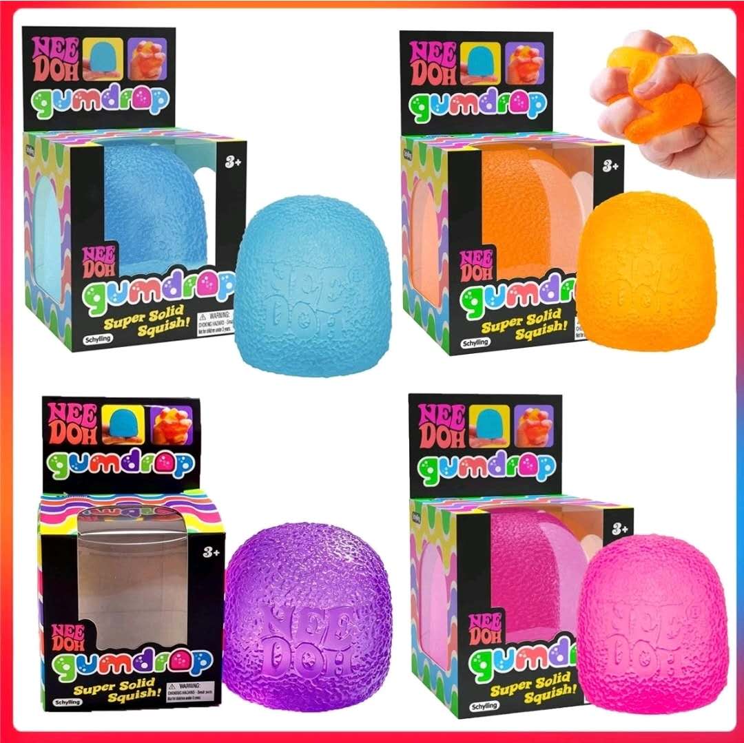 Needoh Gumdrop Squishy Slow Rising Squishy