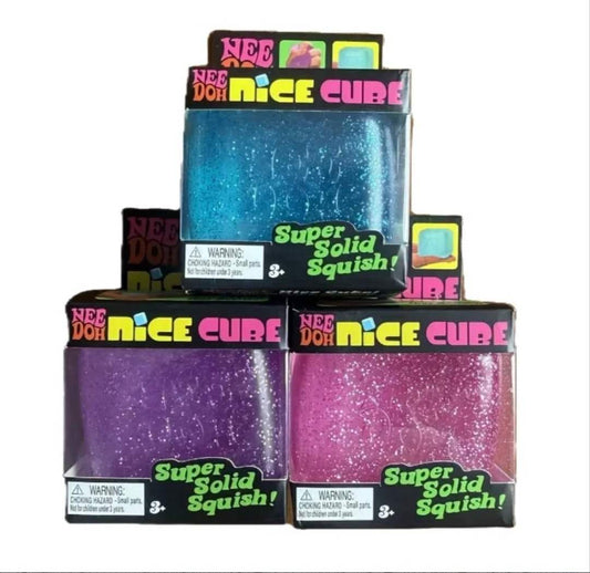 Needoh nice cube glitter cube