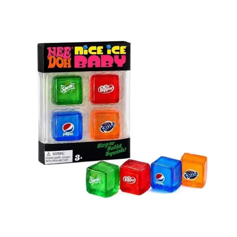 NeeDoh Nice Ice Baby 4pcs mini cube