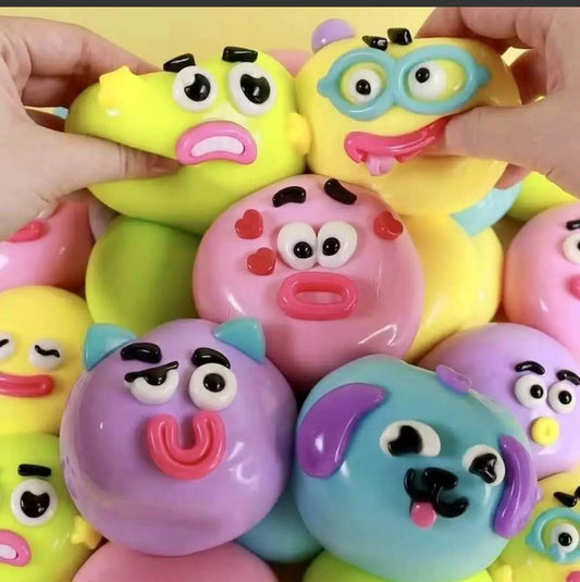 Smusshers Funny face Squishy