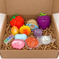 11Pcs Mixed Texture Squishy Mystery Box