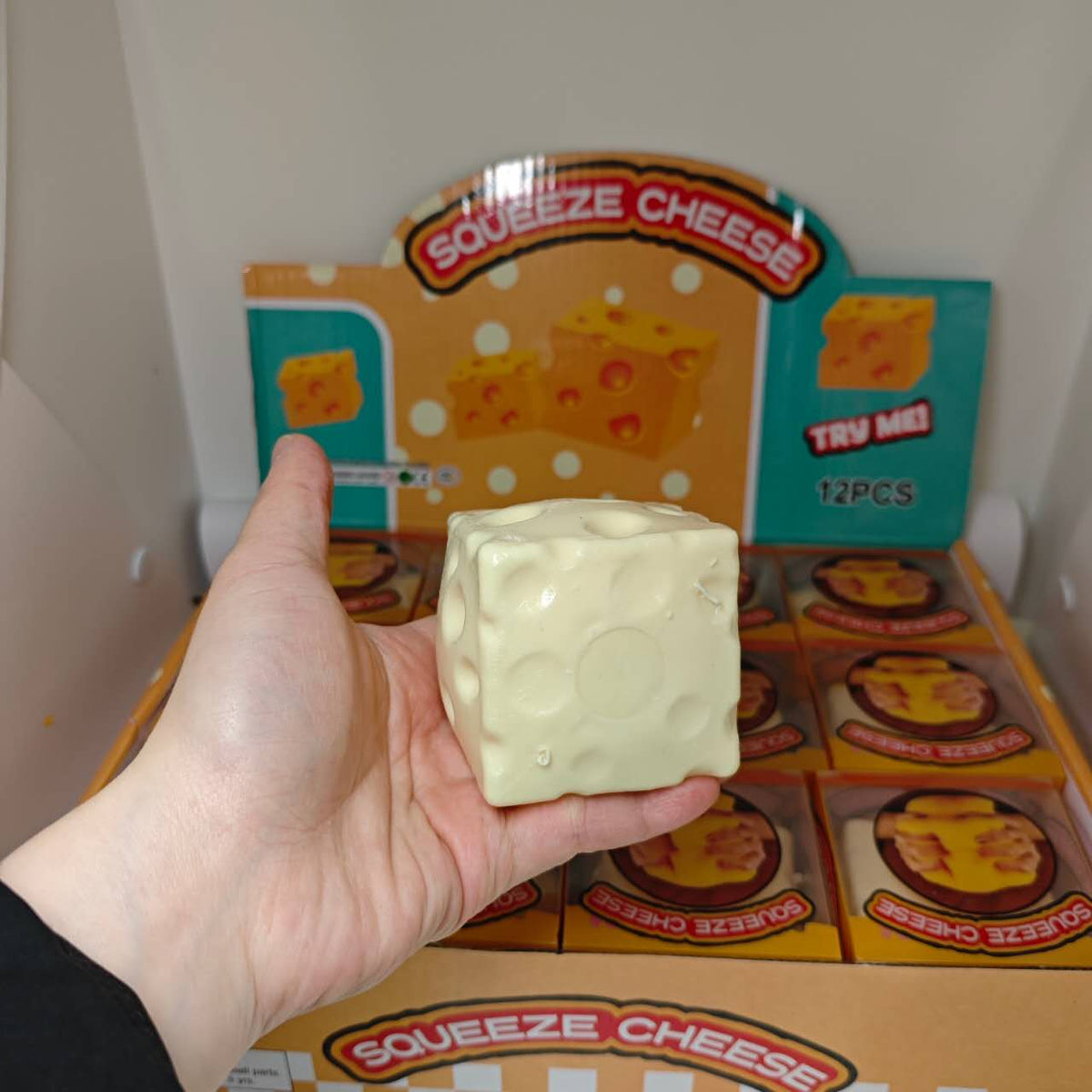 Crunchy Squishy Cheese