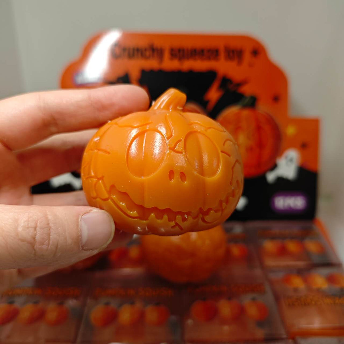 Crunchy Squishy Pumpkin Halloween
