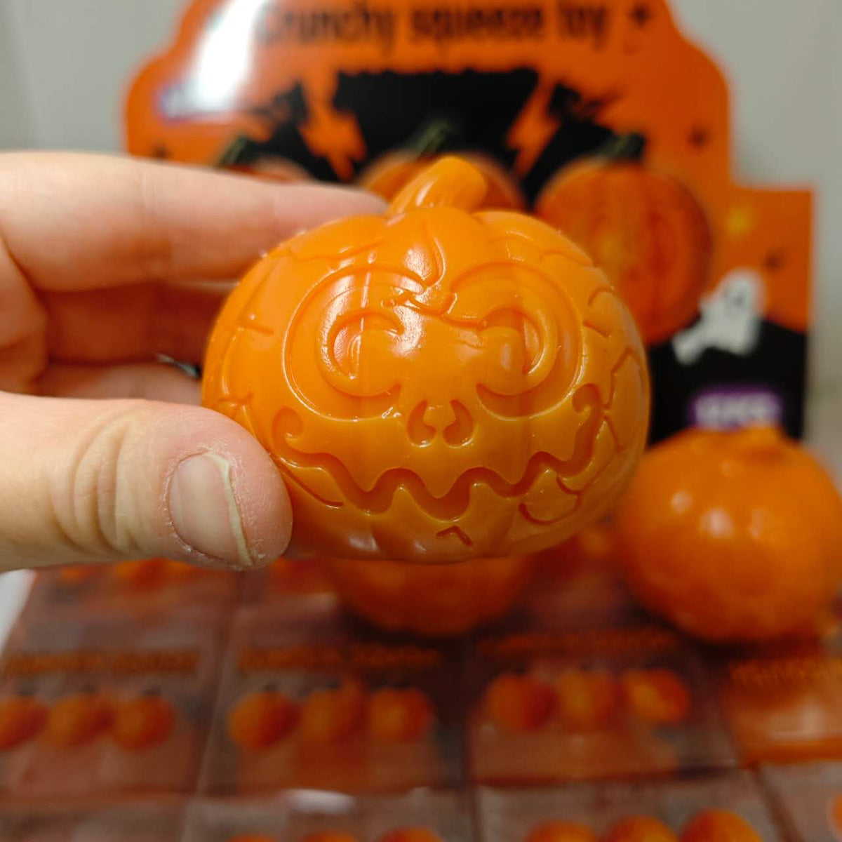 Crunchy Squishy Pumpkin Halloween