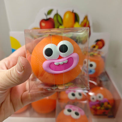 Crunchy Squishy Orange with emoji