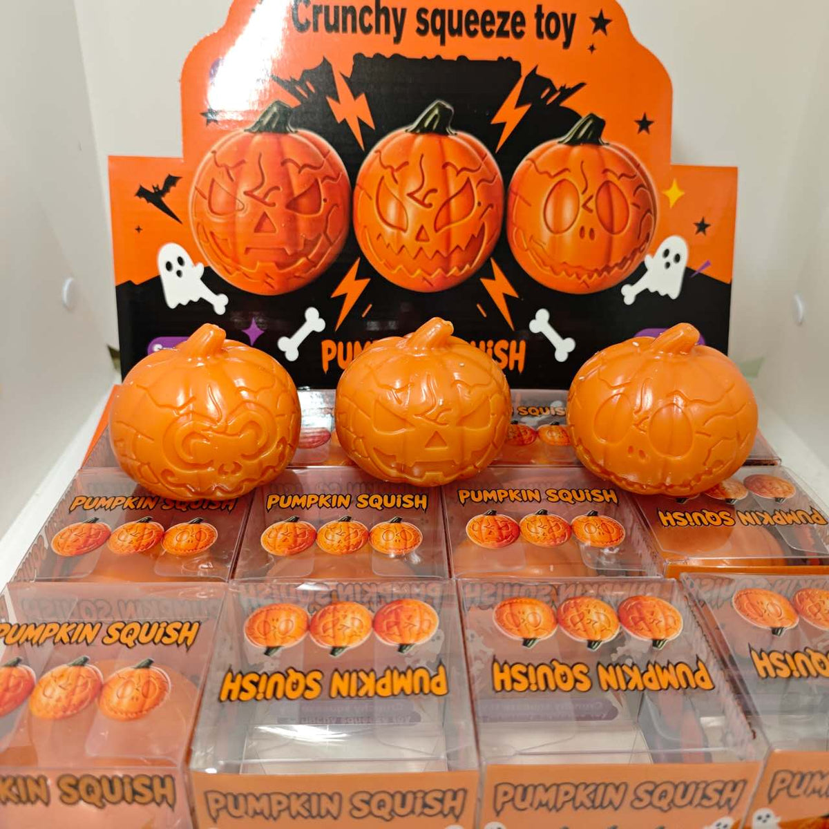 Crunchy Squishy Pumpkin Halloween