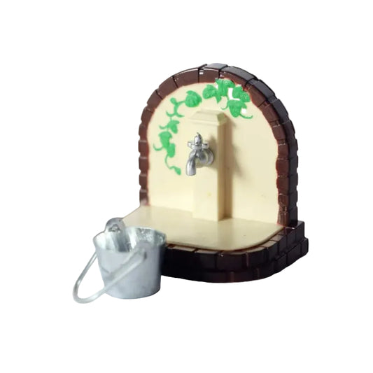 Tap Bucket Miniature Fairy Garden Accessory – Resin Decoration for Fairy Gardens & Miniature Displays
