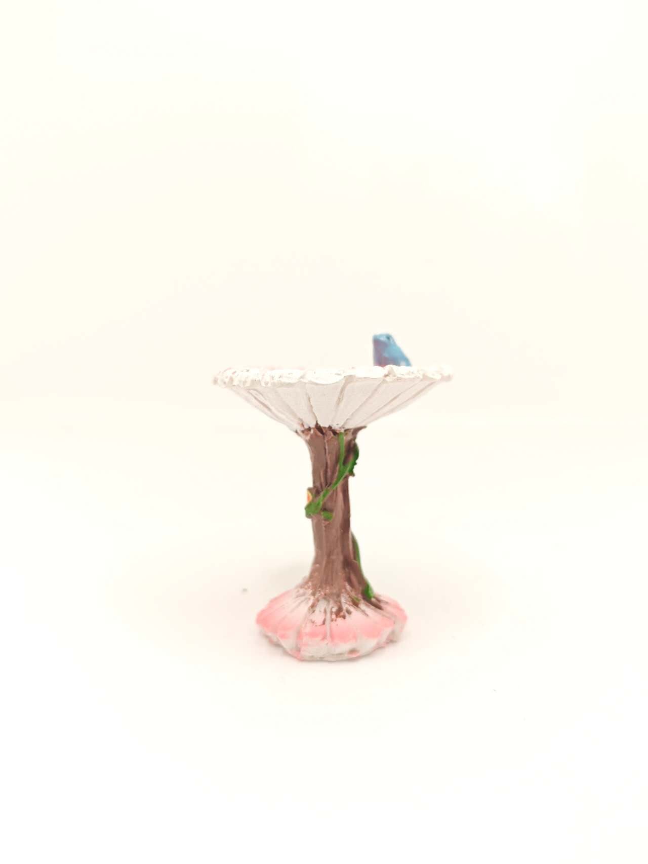 Flower bird bath Fairy Garden Accessories