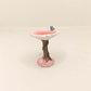 Flower bird bath Fairy Garden Accessories