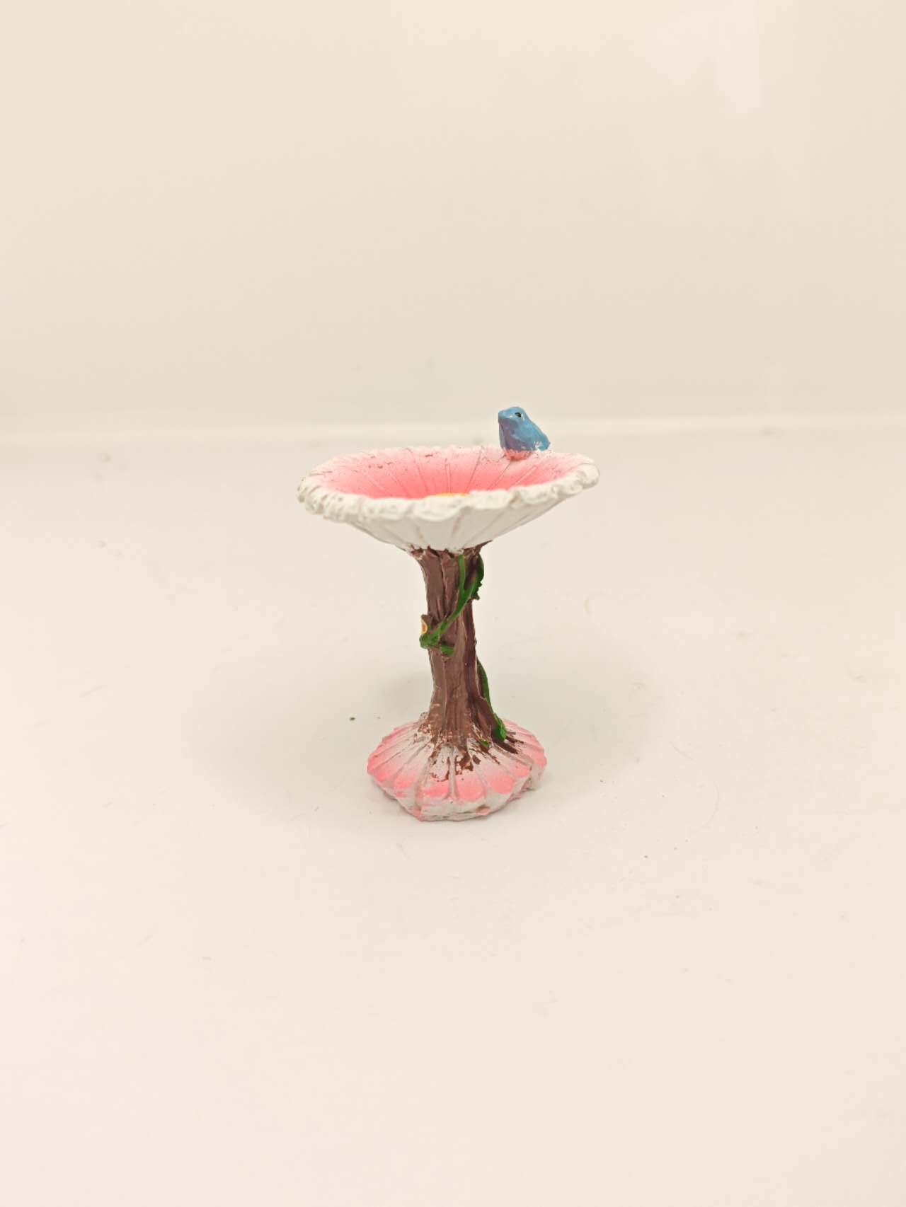 Flower bird bath Fairy Garden Accessories