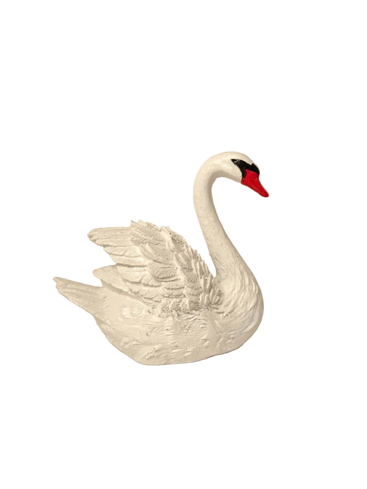 Swan Miniature Fairy Garden Animal Figurine – Resin Animal Decoration for Fairy Gardens